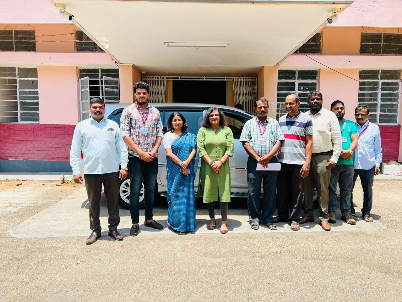 Smt. Rekha KS, Finance Officer at the University of Mysore, Mysuru, paid a visit to EMRC Mysore