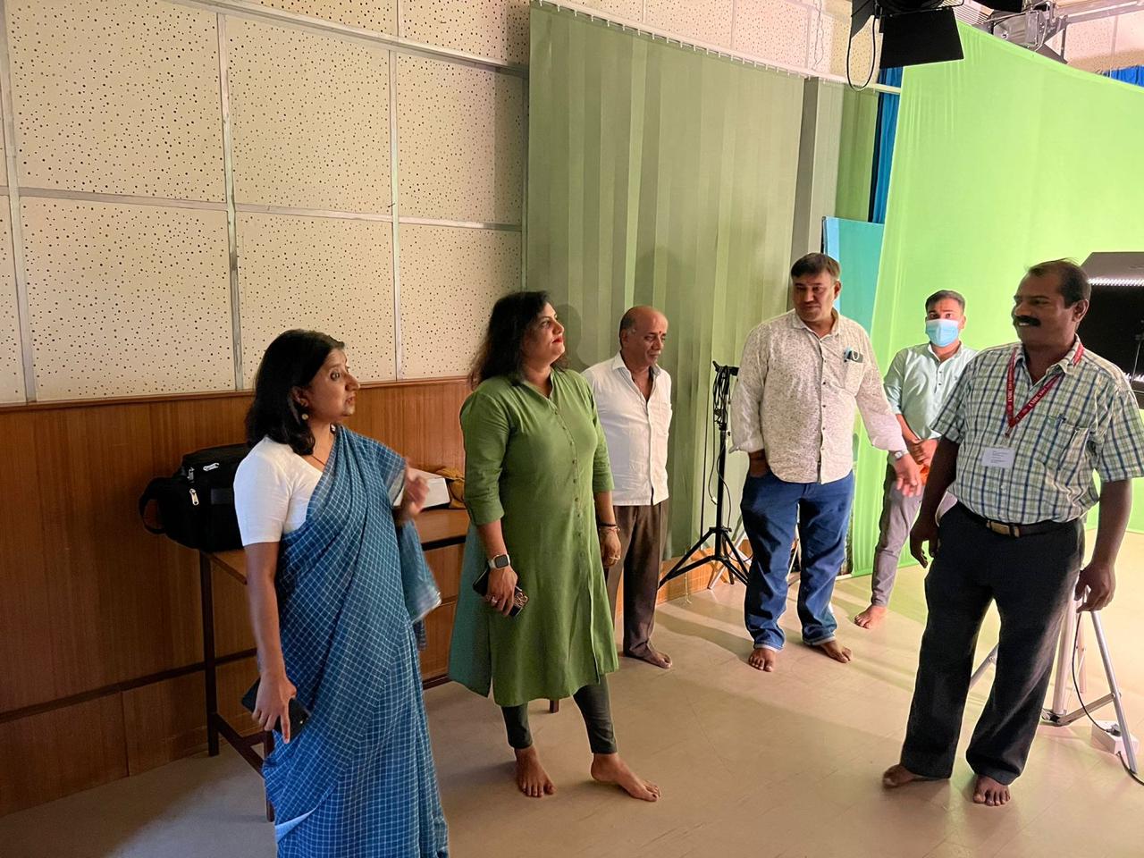 Smt. Rekha KS, Finance Officer at the University of Mysore, Mysuru, paid a visit to EMRC Mysore