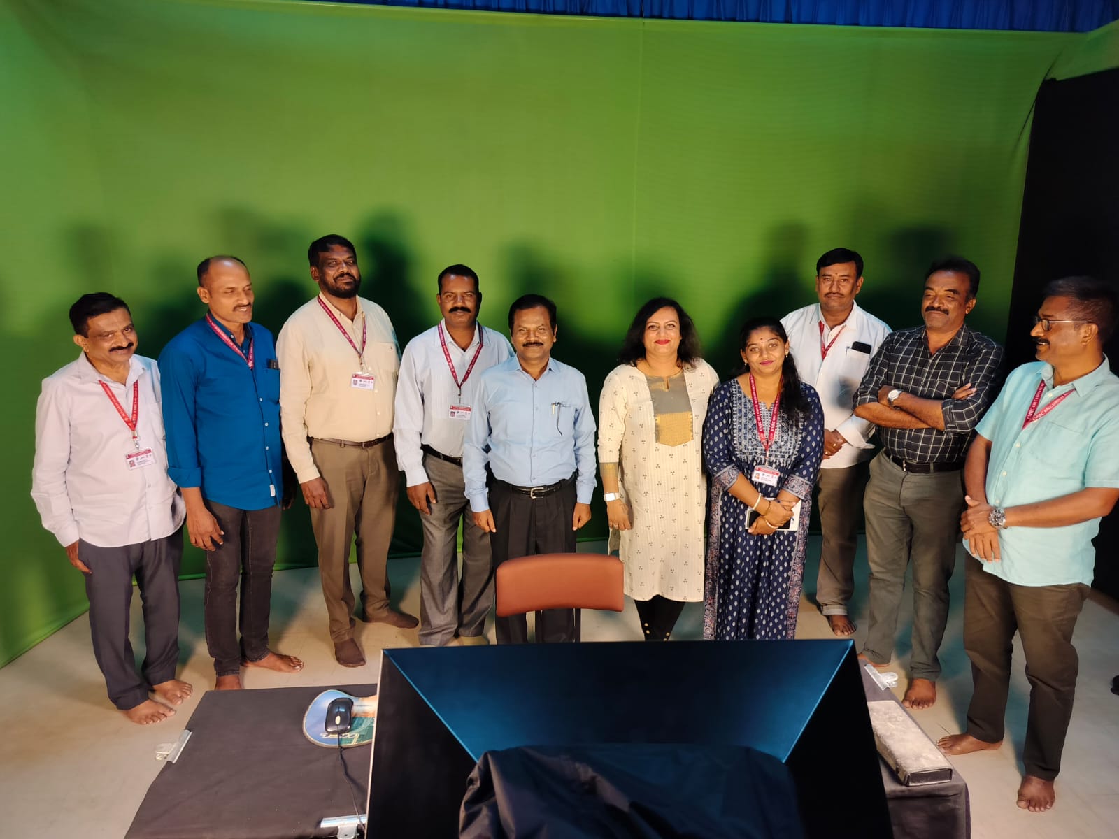 Dr Arulchelvan Sriram, Director, EMRC Anna University, Chennai visited EMRC Mysore on an official visit