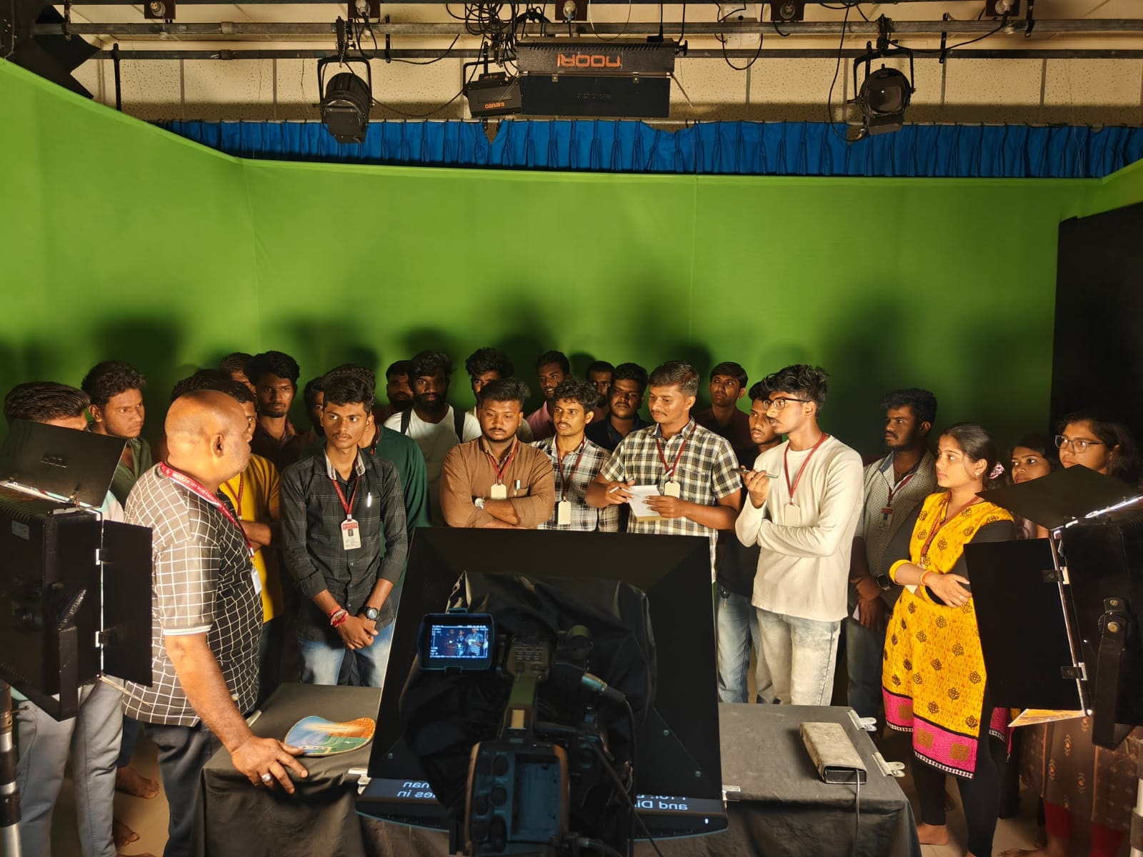Maharajas Journalism Students visited EMRC on May 15th 2024