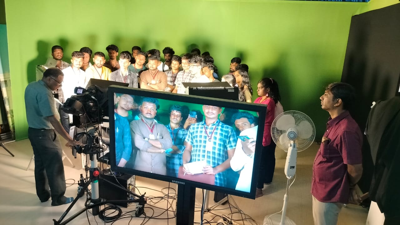 Maharajas Journalism Students visited EMRC on May 15th 2024