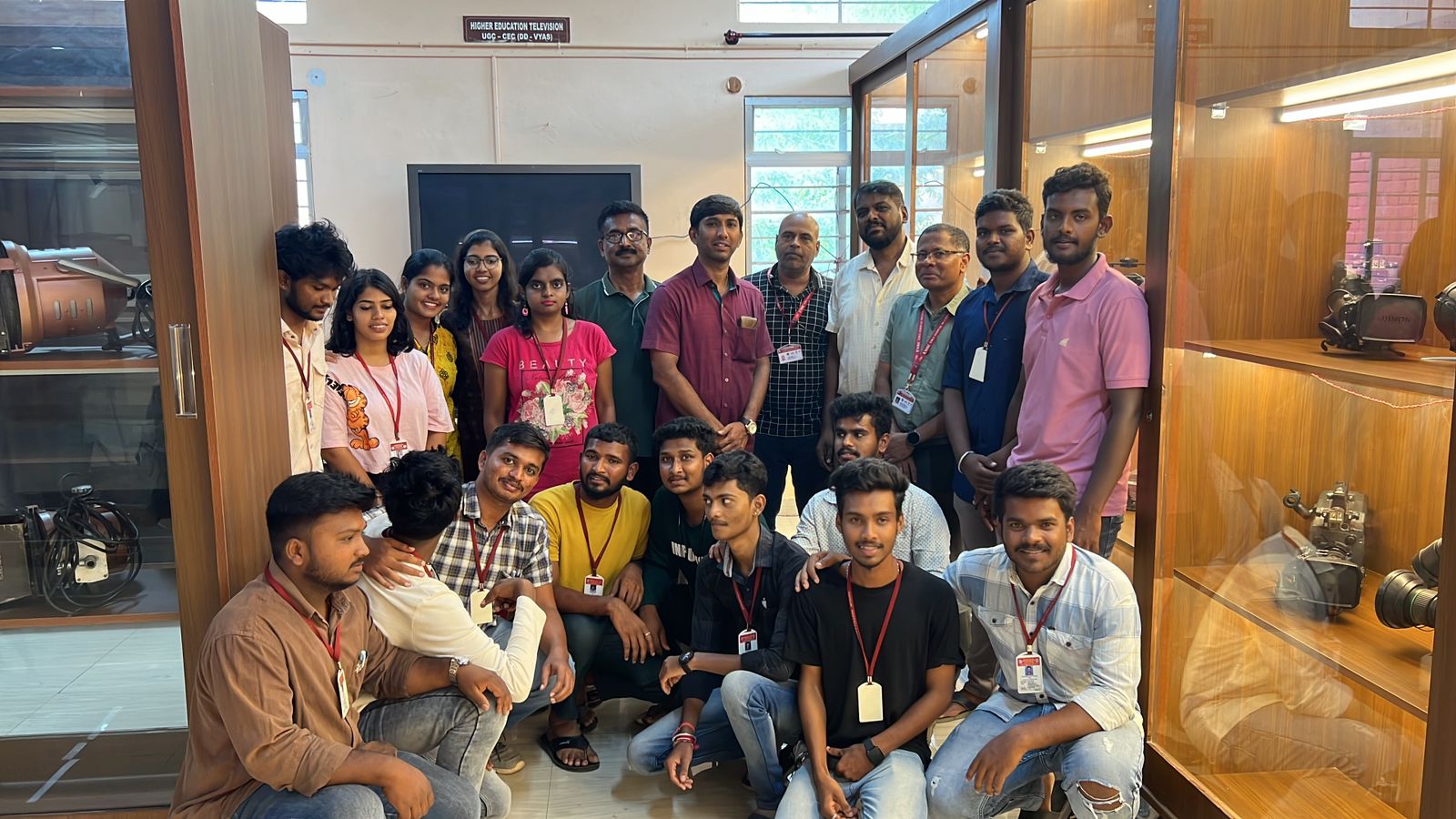 Maharajas Journalism Students visited EMRC on May 15th 2024