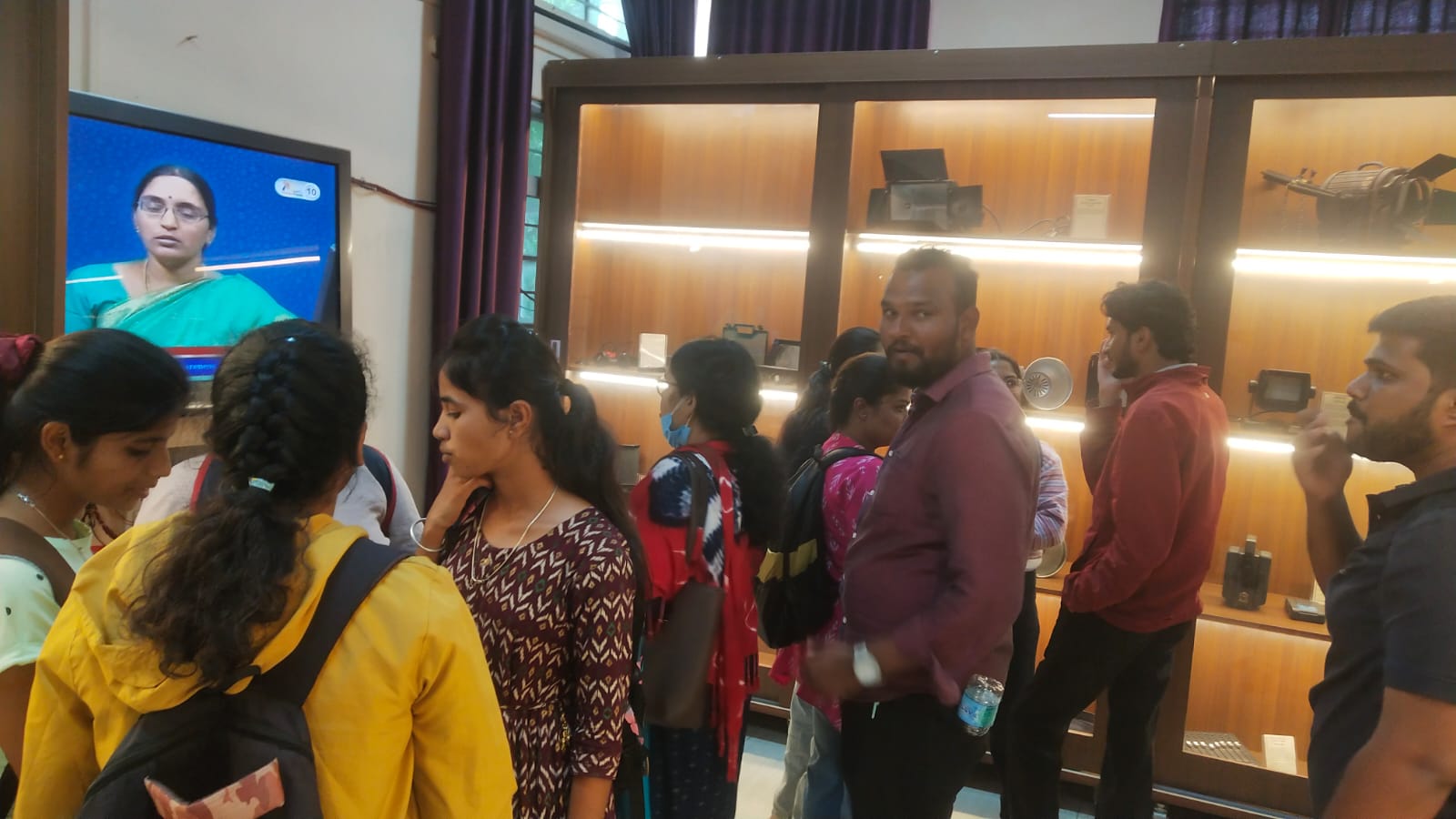 Journalism and Mass communication Students visited EMRC on November 6th, 2024 