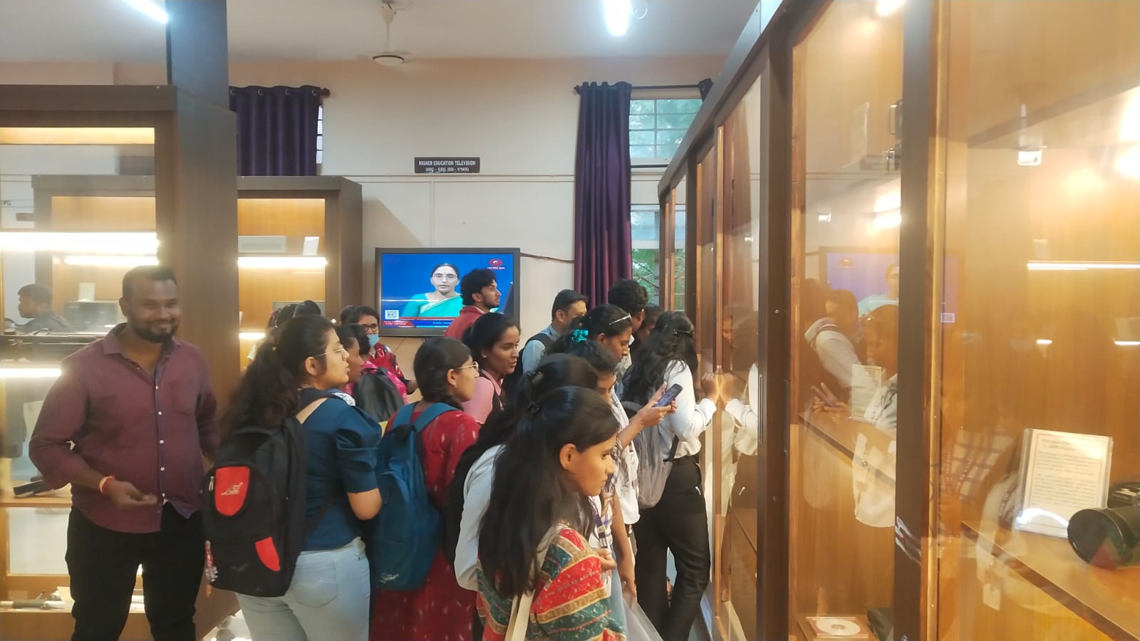 Journalism and Mass communication Students visited EMRC on November 6th, 2024 