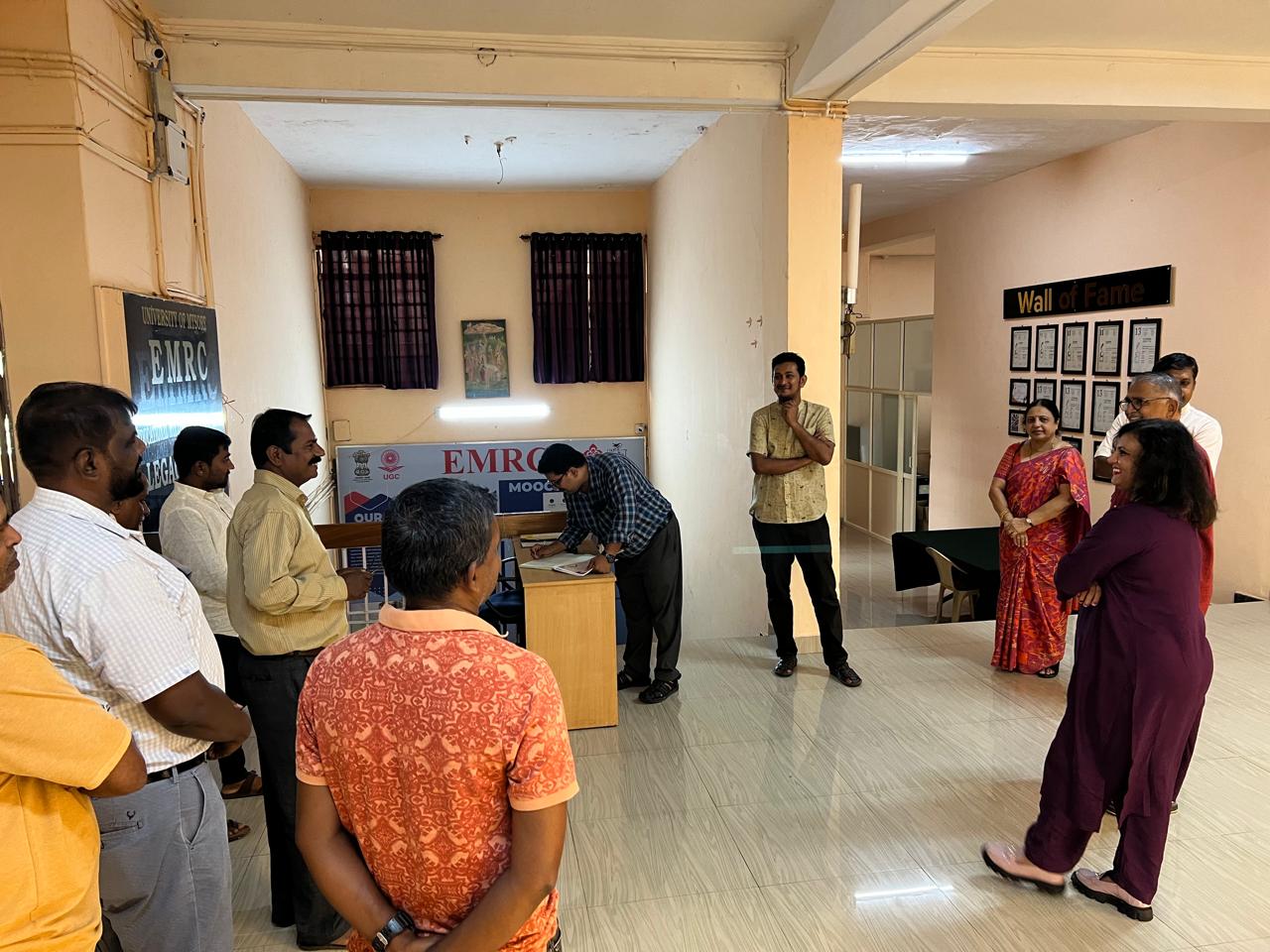 Doctor's Visit visited the Educational Multimedia Research Centre (EMRC) Mysore on October 24th 2024